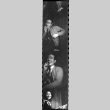 Negative strip with unknown man, Tomoye Takahashi (ddr-densho-426-1399)