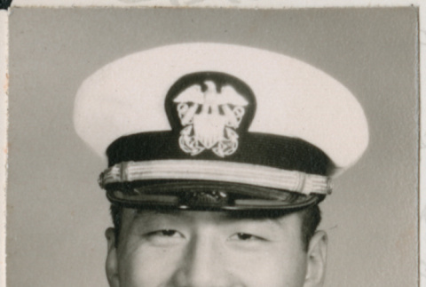 Portrait of Gerald Sakura in uniform (ddr-densho-523-370)