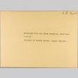Envelope of Kiyoshi Furuya photographs (ddr-njpa-5-662)