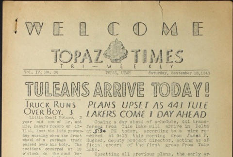 Topaz Times Vol. IV No. 34 (September 18, 1943) (ddr-densho-142-214)