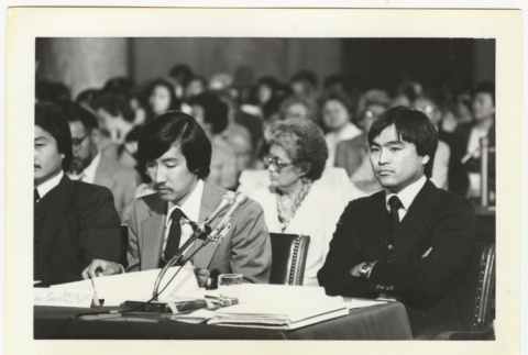 Commission on Wartime Relocation and Internment of Civilians hearings (ddr-densho-346-144)