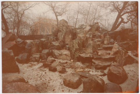 Rock feature under construction (ddr-densho-377-2082)