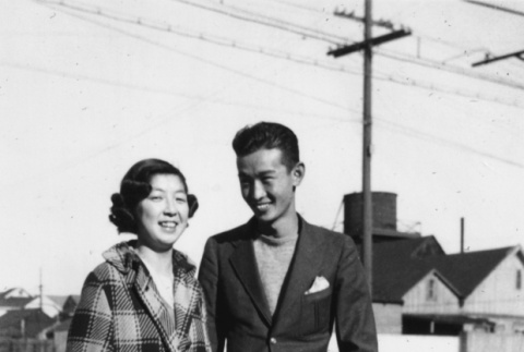 Etsuko Yoshida and Kazuo Date (ddr-ajah-6-389)