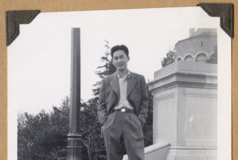 Gary Kikawa at U.C.L.A. (ddr-densho-542-347)