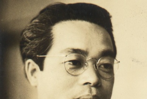 Portrait of Terushige Omori, a painter (ddr-njpa-4-1608)