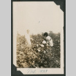 girl and woman in garden (ddr-densho-378-674)