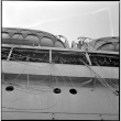 View of ship from dock, with streamers (ddr-densho-426-1680)