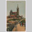 Blank Postcard of Notre-Dame de la Garde in Marseille (ddr-densho-368-807)