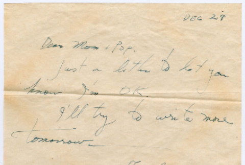 Letter from Tadashi Ishida to Mr. & Mrs. Y Ishida (ddr-densho-535-104)