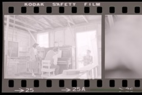 Negative film strip for Farewell to Manzanar scene stills (ddr-densho-317-102)