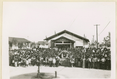 Hana Matsuri celebration at Buddhist church (ddr-densho-37-1104)