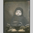 Baby in sweater and black hat (ddr-densho-483-604)