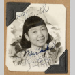 Portrait of Michiko Saitow (ddr-densho-542-200)