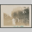 man and woman in garden (ddr-densho-378-628)
