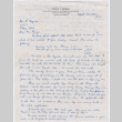 Letter from Frank Nedbal to Tomoye Takahashi (ddr-densho-410-73)