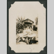two girls in wheelbarrow (ddr-densho-378-490)