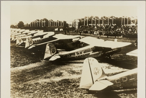 Planes parked on an airfield in Poland (ddr-njpa-13-1117)