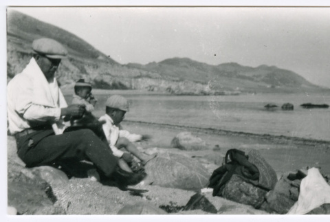 Beach trip (ddr-densho-480-155)