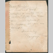 Note from Margery Ames (ddr-densho-316-154)
