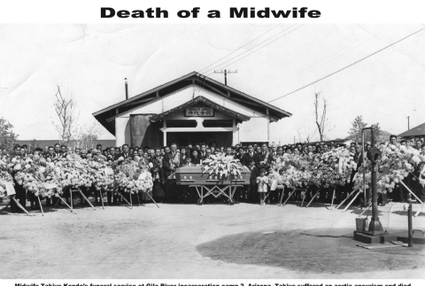Funeral photo titled Death of a Midwife (ddr-ajah-6-227)