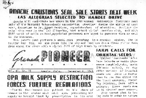 Granada Pioneer Vol. II No. 11 (December 4, 1943) (ddr-densho-147-124)