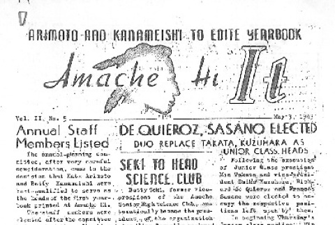 Amache Hi It Vol. II No. 5 (May 3, 1943) (ddr-densho-147-327)