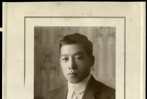 Portrait of Japanese man (ddr-csujad-25-30)