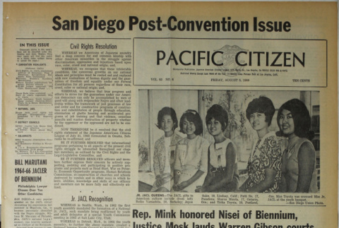 Pacific Citizen, Vol. 63, No. 6 (August 5, 1966) (ddr-pc-38-31)
