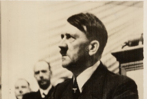 Adolf Hitler giving a speech (ddr-njpa-1-667)