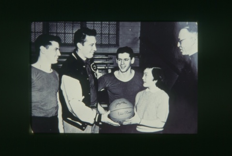 (Slide) - Image of young men and women with basketball (ddr-densho-330-44-master-9d28e3b25f)