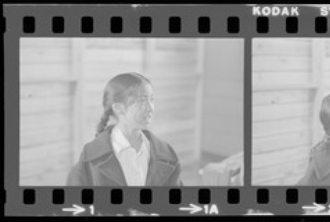 Negative film strip for Farewell to Manzanar scene stills (ddr-densho-317-222)