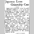 Japanese Lose Citizenship Case (July 13, 1946) (ddr-densho-56-1160)