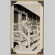 Taeko and Mits Kikawa at their barrack (ddr-densho-542-400)