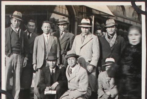 Photo of Group of men (ddr-densho-326-352)