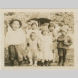 Children at an outdoor celebration (ddr-densho-321-505)