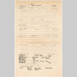 Washington Township JACL property survey, family record for Sugimoto family (ddr-densho-491-147)