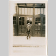 Boy standing outside building (ddr-densho-426-1128)