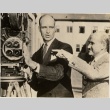 Two men with a movie camera (ddr-njpa-1-1666)