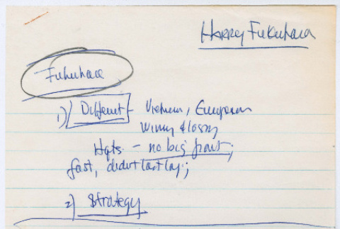 Harry Fukuhara notes 2 (ddr-densho-1007-927)