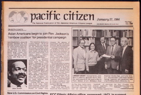 Pacific Citizen, Vol. 98, No. 3 (January 27, 1984) (ddr-pc-56-3)