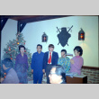 Tomoye with four others at podium (ddr-densho-426-1162)