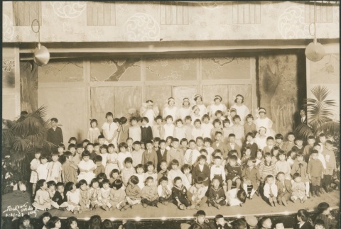 Children on a stage (ddr-densho-296-108)