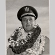 General Lyman L. Lemnitzer arriving in Hawai'i (ddr-njpa-1-836)