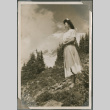 Pearl Hikida on Mt. Rainier (ddr-densho-201-963)