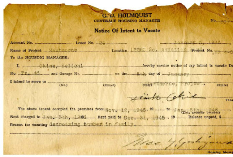 Notice of intent to vacate (ddr-csujad-5-115)