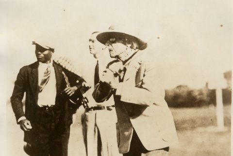 John D. Rockefeller golfing (ddr-njpa-1-1428)