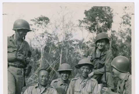 Chinese and American officers (ddr-densho-1007-283)