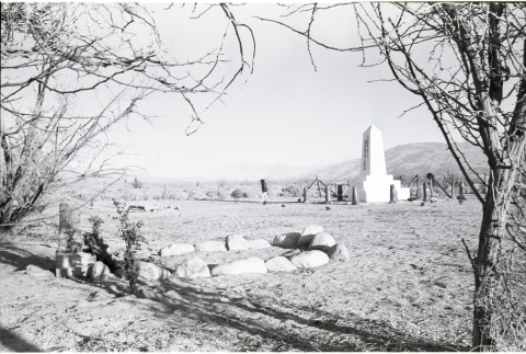 The Manzanar Cemetery (ddr-manz-3-47)