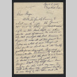 Letter from Kenneth Hori to George Waegell, April 3, 1945 (ddr-csujad-55-2558)