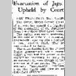 Evacuation of Japs Upheld by Court (December 3, 1943) (ddr-densho-56-991)